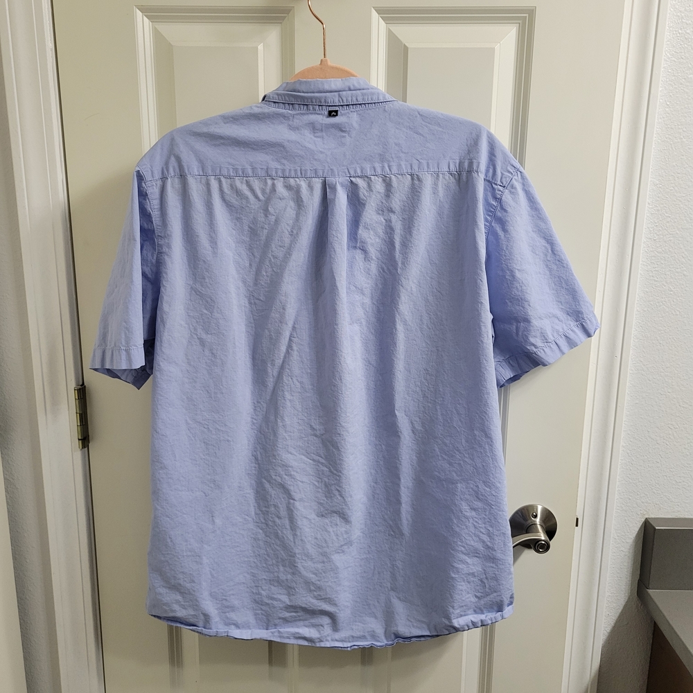 Rusty Men's Light Blue Casual Button Down Shirt - Picture 6 of 6